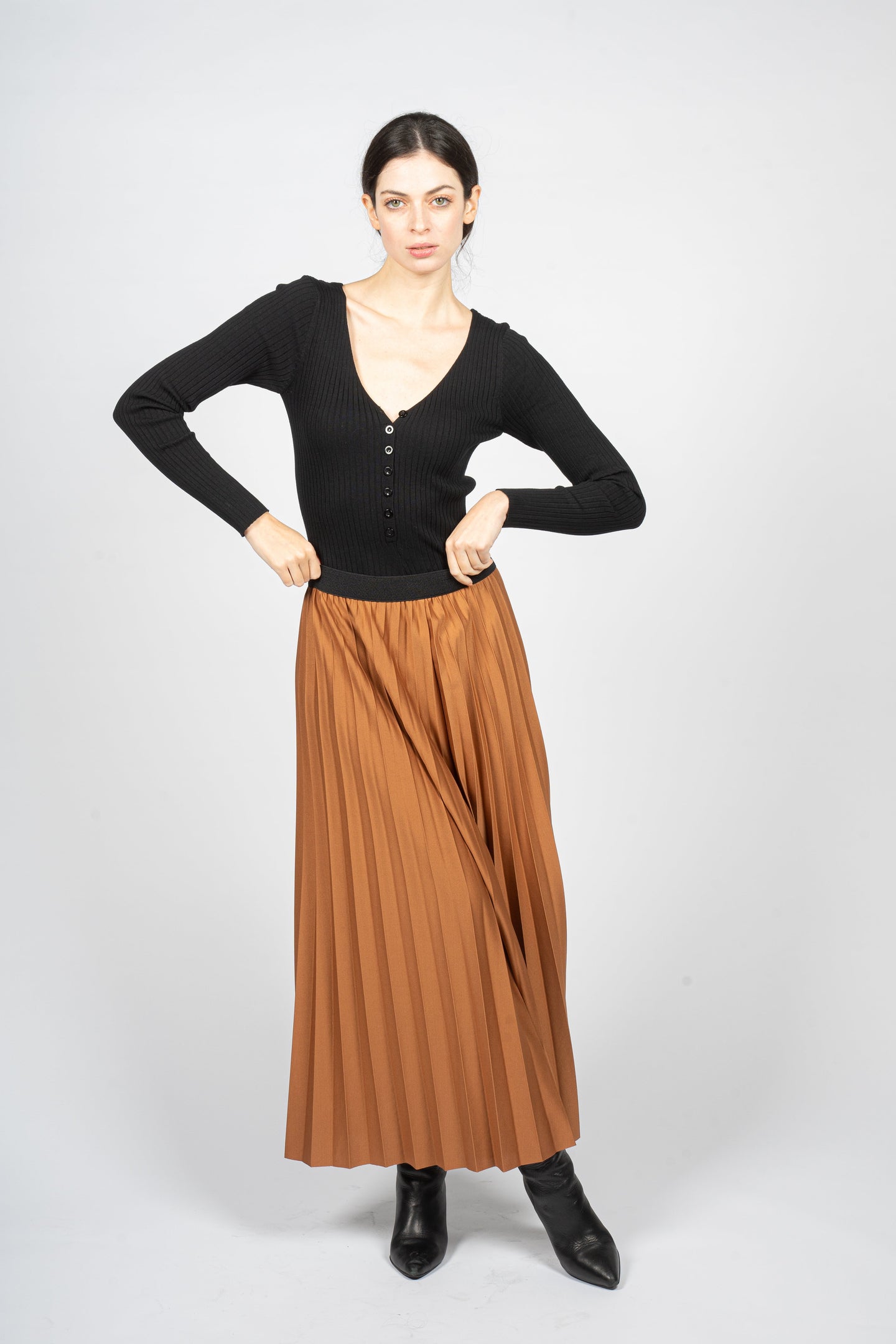 Bronze Sun Ray Skirt